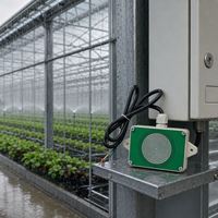 Capteur de pluie et de neige RS485 Modbus-RTU à sortie numérique, avec chauffage intégré, impédance AC, montage mural pour station météo