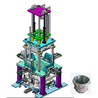 Cuiseur à riz OEM moulé sous pression en aluminium batterie de cuisine fabrication LPDC machine