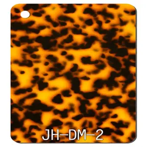 DM 3mm Leopard Texture Marble Sheet Bubble Colorful PVC Mother Acrylic Plastic Panel Tortoise Shell PMMA Starry Acrylic