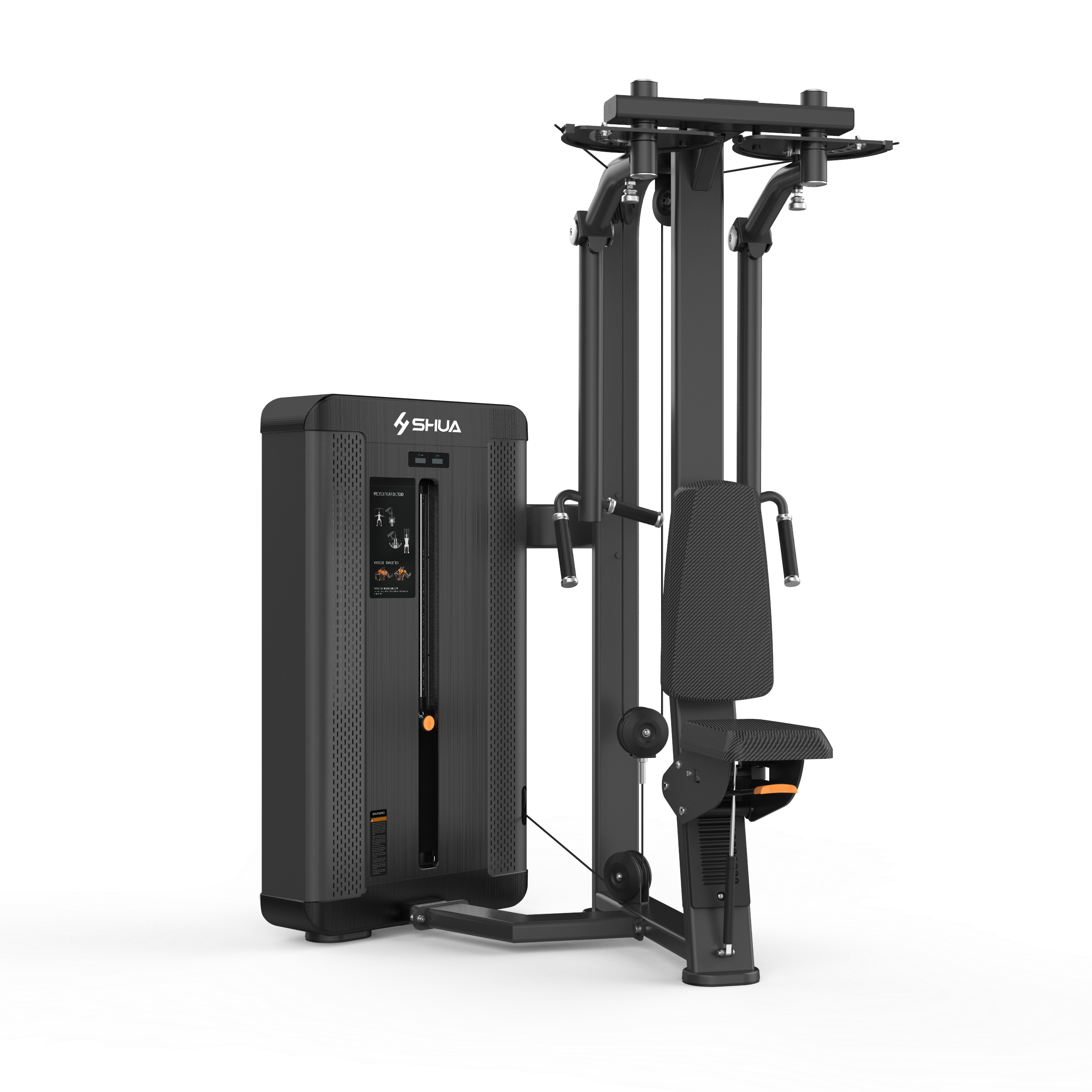 SHUA SH-G8810 Pec Fly/Rear Diltoid Fitness Exercise Equipment Shua