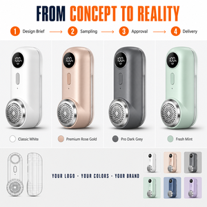 Rasoir anti-bouloches rechargeable pour vêtements avec lumière LED et affichage numérique pour la maison - Product Image 5