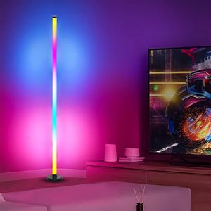 <b>RGB</b> LED Floor Lamp Candlestick Acrylic PVC Space Themed USB Powered Remote <b>Control</b> for Living Room Bedroom Decor - Product Image 3