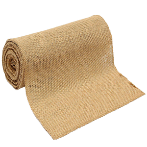 Rouleau de tissu de toile de jute de jute pour les chemins de <span class=keywords><strong>table</strong></span> de mariage - Product Image 1
