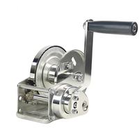 Treuil manuel autobloquant bidirectionnel en acier inoxydable 800-2600 LBS avec frein automatique pour remorques de bateaux, remorquage tout-terrain, levage 30m