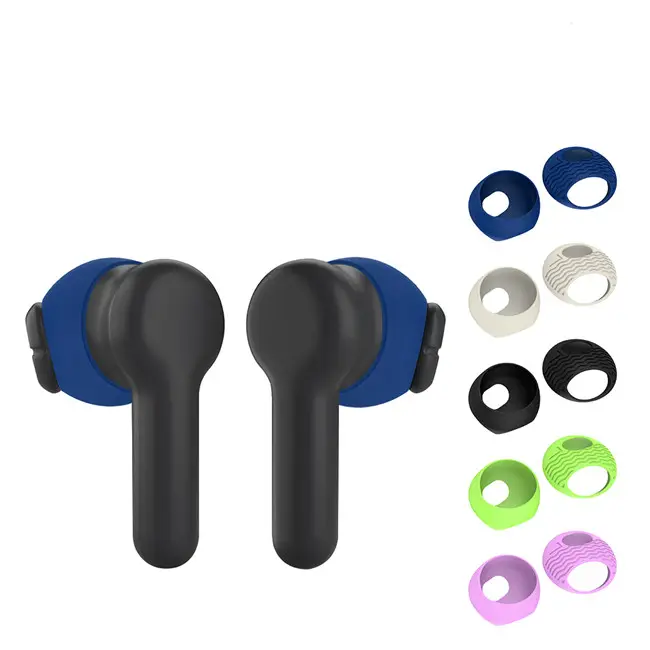 Silicone Ear Tips Replacement Rubber Earplugs Noise Reduction Custom Logo Industrial For Headphones
