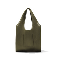 Sac fourre-tout décontracté en néoprène personnalisé en usine, réutilisable, en maille respirante, pliable, léger, grande capacité, en polyester