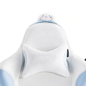 <span class=keywords><strong>Silla</strong></span> de Gaming de <span class=keywords><strong>Cinnamoroll</strong></span> para chica, asiento blanco de diseño bonito Autofull, India y Tailandia, regalo para hija - Product Image 5