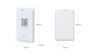 Balise de carte étanche K7 IP67 avec BLE 5.0, protocoles iBeacon Eddystone et option NFC - Product Image 3
