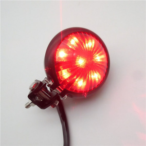 Feu arrière de moto à LED, mini feu stop et de position, adapté aux motos de croisière et choppers - Product Image 2