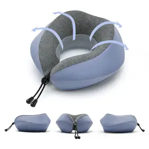 Supporto per il collo OEM cuscino da viaggio Comfort aereo cuscino per il collo ortopedico da viaggio