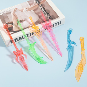 Épées en plastique modèle arme de cristal pour enfants, cadeau scolaire unisexe, âge 5-7 ans, origine Yiwu - Product Image 2