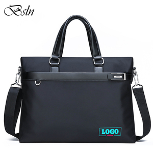 Biểu Tượng Tùy Chỉnh Thời Trang Nylon Unisex Cặp Mềm Không Thấm Nước Làm Việc Vai Túi Máy Tính Dây Đeo Tay Du Lịch Kinh Doanh Máy Tính Xách Tay - Product Image 4