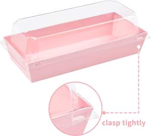 Scatole <span class=keywords><strong>di</strong></span> imballaggio per <span class=keywords><strong>pasticceria</strong></span> <span class=keywords><strong>rosa</strong></span> personalizzate Eco Recycle Gift Food Biscuit con finestra confezione <span class=keywords><strong>di</strong></span> biscotti dolci scatola <span class=keywords><strong>di</strong></span> Macaron <span class=keywords><strong>rosa</strong></span> trasparente - Product Image 3