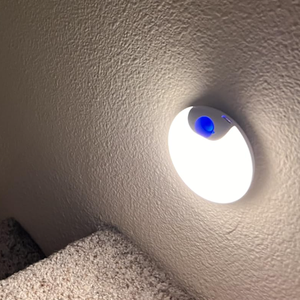 Abs Dimbare Bewegingssensor Led Nachtlampje Usb Oplaadbare Nachtlamp Voor Slaapkamer Keukenkastlicht Draadloos Kastlicht - Product Image 1