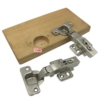 Charnières à fermeture douce de 35 mm, angle d'ouverture de 85 degrés, amortisseur, conception sans choc mural, pour hôpital, chambre, cuisine, salon, moderne