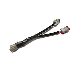 ドイツ製コネクタ タイプA B C 2ピン 3ピン オス-メス スプリッターケーブル 防水ハーネス 自動車 トラック 照明用 - Product Image 2