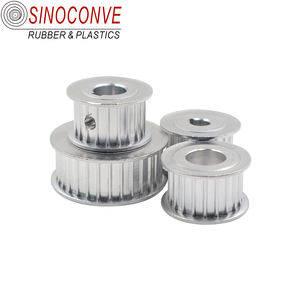 Arc Htd 5M 8M 14M S3M S5M pulegge per cinghie dentate anodizzate in alluminio con taglierina a doppia flangia - Product Image 2