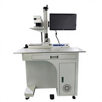Penanda Laser Inframerah 1064nm Mini Portabel Tri-Axis 3D Contour dengan Dukungan DXF untuk Logam & Plastik Sumber Laser IPG 50W