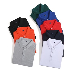 <span class=keywords><strong>POLO</strong></span> da Golf Unisex in cotone 100% personalizzato personalizzato con Logo personalizzato e stampa da lavoro uniforme - Product Image 1