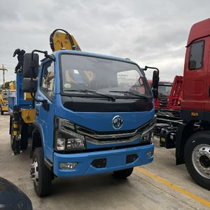 รถบรรทุกติดเครนจีน DONGFENG 3.2 ตัน 4x2 แบบเทเลสโคปิก - Product Image 1