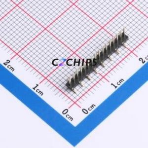 PZ1.27-UL2D-16A Pin Header SMD,P=1.27mm Connector 1x16P 1.27mm Pin Header Vertical Mount - Product Image 1