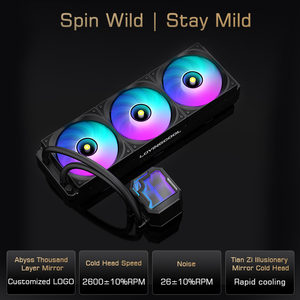 Lovingcool เครื่องทำน้ำเย็นขนาด360มม. เครื่องทำน้ำเย็นสีขาวพร้อมพัดลมซีพียูสำหรับพัดลมคอมพิวเตอร์และระบายความร้อน - Product Image 6