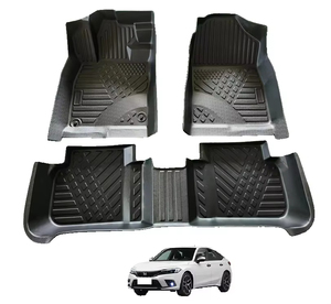 CICIV 2023-2024 All Weather 3D TPE Cargo Liner Alfombrillas para maletero Accesorios interiores Alfombras para modelos Civic y <span class=keywords><strong>CR</strong></span>-<span class=keywords><strong>V</strong></span> - Product Image 1