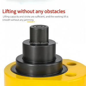 Kit de gato de cilindro hidráulico de 30mm de carrera de múltiples secciones Industrial, <span class=keywords><strong>Mini</strong></span> gato de alimentación portátil para construcción naval, construcción - Product Image 2
