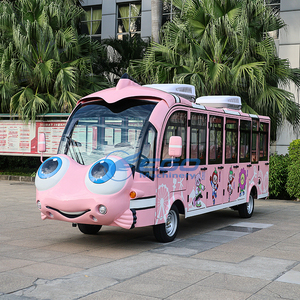Autobús Turístico Eléctrico Personalizado con Diseño de Dibujos Animados en Venta, Vehículo Turístico para Recorridos en Sitios Turísticos - Product Image 3