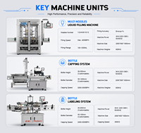 Machine de remplissage, scellage et bouchage automatique pour pots de yaourt industriels, bouteilles en plastique, lait en verre et bidons de 1L et 2L - Ligne d'emballage
