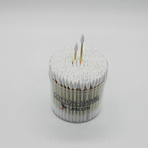 Hisopos de Algodón de Doble <span class=keywords><strong>Punta</strong></span> 100% Naturales y Degradables, Empaque Personalizable Disponible - Product Image 4