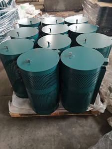 Cubo de basura compacto para mascotas al aire libre Combo dispensador de bolsas de caca de perro y cubo de basura con letrero reflectante 240L de capacidad tamaño personalizable - Product Image 6