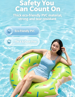 Bouée de natation gonflable en PVC pliable pour des sports nautiques portables et sécurisés