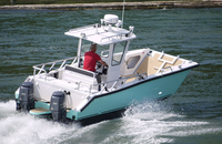 Kinocean — bateau de pêche, aluminium, soudure en v profonde, haute vitesse, artisanat d'atterrissage, pêche, bateau de travail