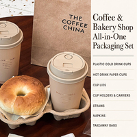 Gobelets à café en papier à double paroi avec couvercles, personnalisables avec logo imprimé, recyclables, 8oz, 10oz, 12oz, 16oz, avec estampage à chaud en feuille d'or