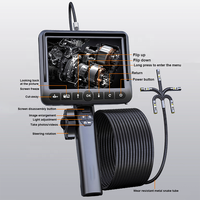 Endoscope rotatif à 360° avec caméra HD 500W, écran LCD IPS 5 pouces, indice de protection IP67, angle de vision de 90°, usage industriel