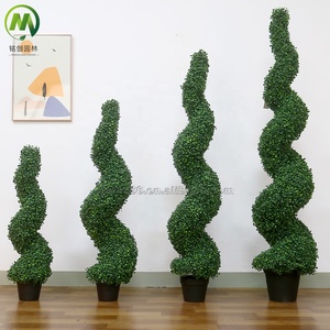 Árboles Topiarios Artificiales de Simulación para Interiores con Altura Personalizada, Árbol de Ciprés Espiral para Exteriores para Paisajismo de Jardines - Product Image 2