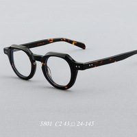 Montures de lunettes optiques de haute qualité, unisexes, pliables, à monture complète, en acétate, vintage, lunettes de lecture, lunettes pour myopie