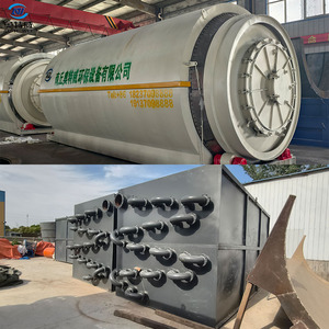 Commercieel geaccepteerde batchpyrolyse-installatie met pomp voor hoge efficiëntie en hoge veiligheid, voor de conversie van bandenplastic tot brandstofolie. - Product Image 3
