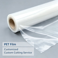 Film de protection PET personnalisé en longueur et en largeur, impression graphique CAD disponible, emballage alimentaire, qualité alimentaire, anti-âldonnement