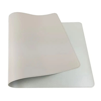 Tapis de Souris Personnalisé Grand Format Double Face en Cuir PU Épais de 3 mm, Imperméable, Antidérapant, Motif Dessin Animé, pour PC Portable – En Stock