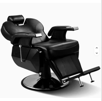 Chaise de barbier hydraulique antique robuste en gros, mobilier de salon contemporain en cuir PU, ensemble de mobilier de salon de luxe 70