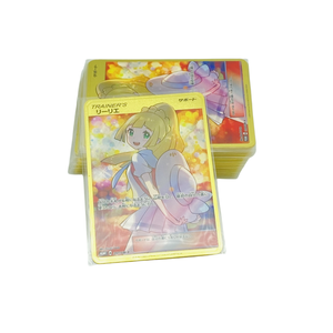 Alta calidad personalizado barato al por mayor de acero inoxidable de Metal Oro Negro Pokemoned juego de cartas Charizard 1st Pokemoned Cards Vmax - Product Image 1