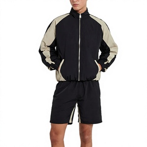 Costume deux pièces pour homme, pantalon et veste décontractés en velours côtelé respirant, manches longues, pour adultes, printemps automne - Product Image 4