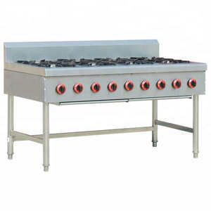 Cuisinière à gaz commerciale RUITAI en acier inoxydable à 4 brûleurs avec allumage électronique et support pour <span class=keywords><strong>wok</strong></span> chinois - Product Image 5