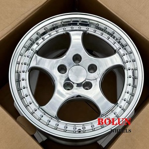 Personnalisé 18 19 pouces 5x130 2pc 3 pièces forgé voiture de course roues style tasse pour Porsche <span class=keywords><strong>911</strong></span> Turbos <span class=keywords><strong>991</strong></span> 992 <span class=keywords><strong>GT3</strong></span> jantes finition personnalisée - Product Image 2