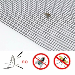 Moustiquaire pour porte, voile en fibre de verre <span class=keywords><strong>noir</strong></span> 16x14 maille, barrière anti-insectes, pour Patio, porche, 6 pièces - Product Image 3