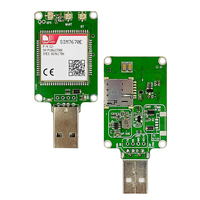 Long Range USB Dongle with Wifi Share SIM7670E Dongle + LTE + GPS Antenna