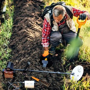 מקצועי רגישות גבוהה gfx7000 גלאי מתכת תת-קרקעי זהב מאתר הצייד - Product Image 3
