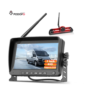 Caméra <span class=keywords><strong>de</strong></span> <span class=keywords><strong>recul</strong></span> sans fil Podofo 7 pouces, caméra <span class=keywords><strong>de</strong></span> feu stop, système <span class=keywords><strong>de</strong></span> caméra <span class=keywords><strong>de</strong></span> vue <span class=keywords><strong>de</strong></span> chargement, surveillance des angles morts pour <span class=keywords><strong>Fiat</strong></span>/Citroën/Peugeot - Product Image 1